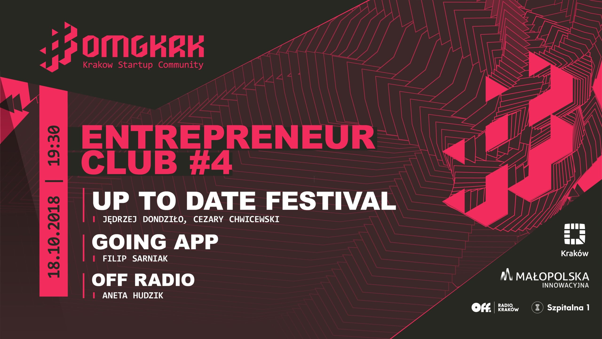 , Entrepreneur Club #4: Up To Date Festival, Going App & Off Radio – startKRKup