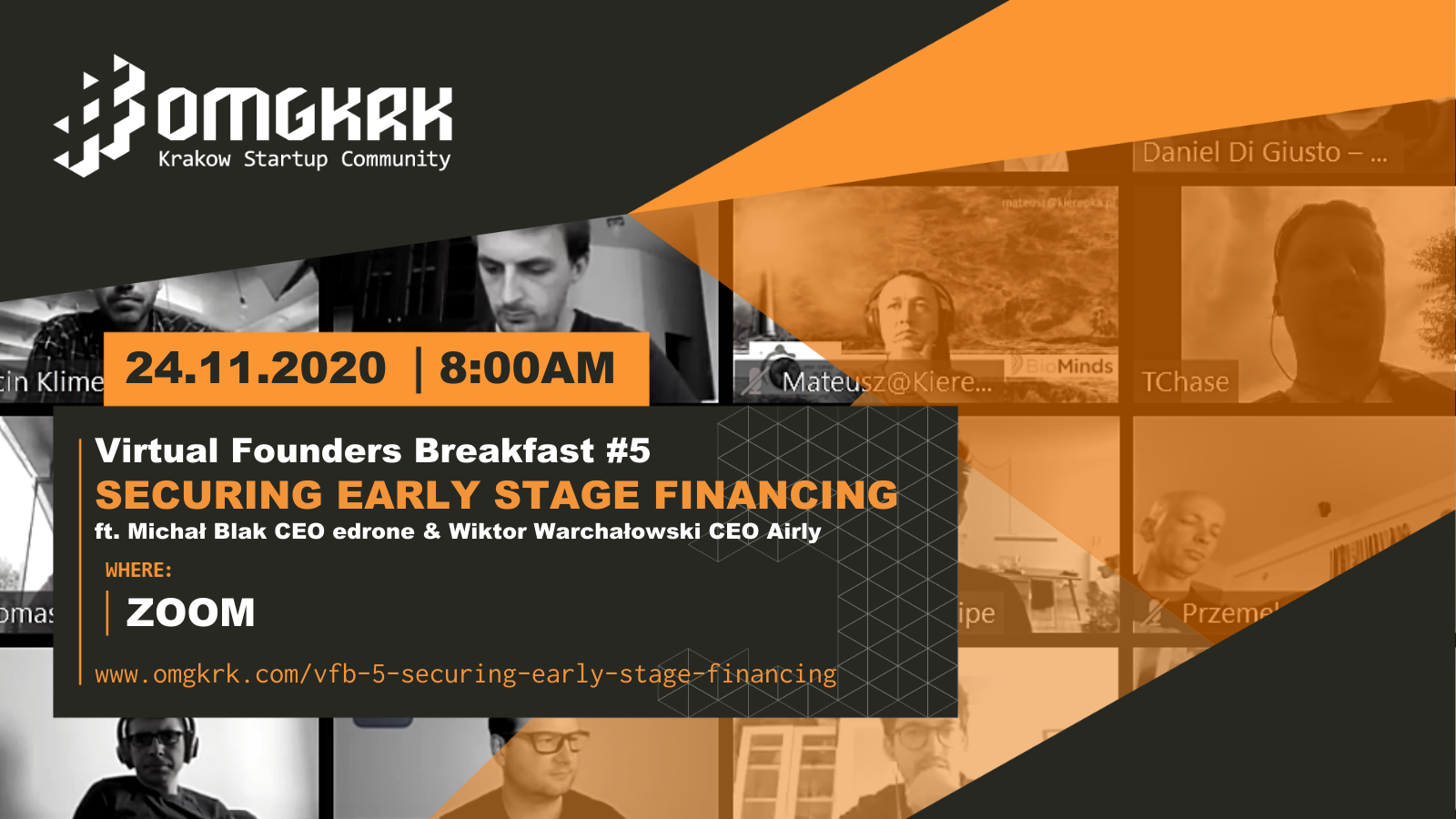 , Virtual Founders Breakfast #5: Securing Serious Financing ft. Airly & edrone