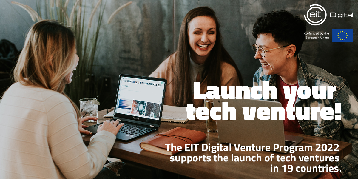 , Get online mentoring and financial support to launch your tech startup!
