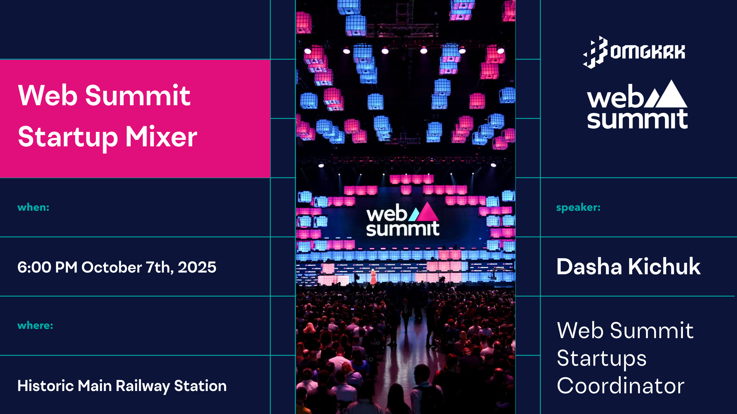 , Web Summit Startup Mixer